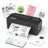 Labeer Bluetooth Thermal Shipping Label Printer, Wireless 4x6 Printer Black