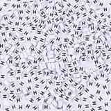 300Pcs Letter H Beads for Bracelets,4x7 mm White Bulk Round Acrylic Alphabet Beads for Jewelry Making DIY Decoration Accessories