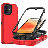 Ylzhe for 13 Mini iPhone Case,iPhone Mini 12 Case 3-Layer Heavy Duty & Shockproof Cover Apple iPhone 13 Mini [No Screen Protecto