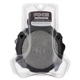 Axe Mens Shower Scrubber Tool 2-Sided Detailer Gray Color Mesh Side For Lathering Exfoliator For Smoothing Dry Rough Skin -Like New