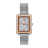 Timex Analog Watch For Women With Silver Dial & Silver Stainless Steel Bracelet Band - Water Resistant Women'S Wrist Watches -Tw