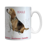 Boelter Brands Beagle Ceramic Mug, 11-ounce