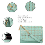 Adisa Sl5010 Women/Girls Party Sling Bag (Green),Green,,B099DTMHMT