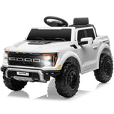 Segmart 12V Ride on Car Licensed Ford F-150 Raptor, Kids Electric Car with Remote Control, LED Light/Music/MP3, Truck Bed Storag