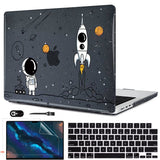 LCMOCICO for MacBook Pro 14 inch Case 2024 2023 2022 2021 Model M4 A3112 A3185 A3401 M3 A2918 A2992 M2 A2779 M1 A2442, Glitter C