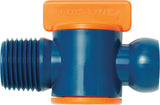LocLine 32092 Coolant Hose Component, Acetal Copolymer, Valve, 1/2 Hose ID, 1/2 NPT Male, 100 PSI (Pack of 2)