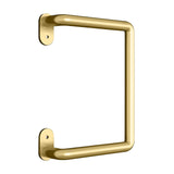 National Hardware N700-105 Troy Pull Handle, Interior Sliding Barn Door Hardware, 8-Inches, Brushed Gold