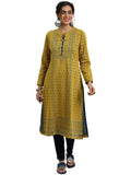 Libas Women'S Wool Regular Kurta (58147W_Mustard