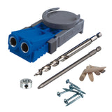Kreg R3 Jr. PocketHole Jig System Portable Kreg PocketHole Jig Easy Clamping & Adjusting Includes Positioning Sliders