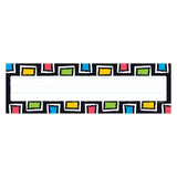 Trend Enterprises T-69256 Desk Toppers Name Plates, Bold Strokes Rectangles (Pack of 36)
