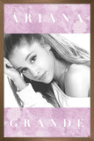 Trends International Ariana Grande - Floral Wall Poster, 14.725 x 22.375, Bronze Framed Version