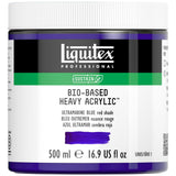 Liquitex Bio-Based Heavy Acrylic, 500ml (16.9-oz), Ultramarine Blue Red Shade