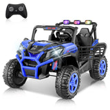 Hikole 24V 4X4 Ride on Car with Remote Control for Big Kids, 2 Seater Wide-Body Car, 20 Inch Wide Seat, Driving/Reverse, Foot Pe
