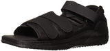 Complete Medical Darco MedSurg Shoe Black SquareToe Womens, Medium, 0.6 Pound