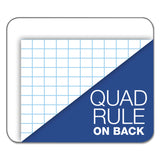 Tops Cross Section Pad, 1 Pad, 5 Squares/Inch, Quadrille Rule, Letter Size, White, 50 Sheets/Pad, 1 Pad (35051)