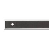 Alumicolor Aluminum Standard Straight Edge With Non-Slip Back, 36In, Silver