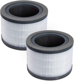 Levoit Vista 200 Air Purifier Replacement Filter 3-In-1 High-Efficiency Activated Carbon Vista200-Rf Black 2 Count (Pack Of 1) -Like New
