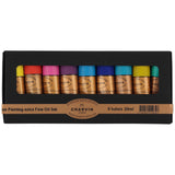Charvin Extra Fine Professional Oil Paint Set for Artists, Intense Colors - Bonjour Set of 9, 20 ml Tubes, Finely Milled, Non-Ye