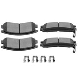 SCITOO D698 Ceramic Brake Pads Kits Rear For Buick Allure,Century,LaCrosse,Regal,Rendezvous,for Chevy Impala,Venture,for Oldsmob