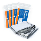 K Kingstar Emergency Blankets (4 Packs, 84 L x 52 W) Mylar Thermal Blankets for Survival and Protection,Space Blanket Survival K