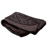 Furhaven Replacement Dog Bed Cover Ultra Plush Faux Fur & Suede Contour Luxe Lounger, Machine Washable - Chocolate, Jumbo Plus (