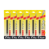 Pilot Better/EasyTouch/Dr Grip Retractable Ballpoint Pen Refills, 0.7mm, Fine Point, Red Ink, Pack of 12