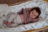 Zero Pam Lifelike Reborn Baby Dolls Bettie 18 Inch Real Life Reborn Baby Dolls Silicone Full Body Newborn Girl Realistic Silicon