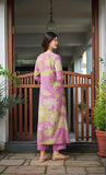 Gosriki Women'S Rayon Viscose Straight Printed Kurta With Palazzo (Wanda Purple-Vks03-Gs_L_Purple_Large),Purple,,B0DYD9T4ST