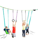 slackers Swing Line - Turn Healthy Trees Into The Perfect Backyard Swingset - slackers Tree Swing Line Kit - Great Tree Swing Ad