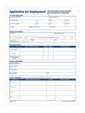 Adams TOPS 8 1/2 x 11 Inch Employee Application 50 Sheet Pads, 2 Pack (32851)