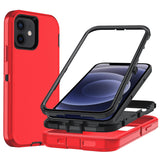 Ylzhe for Phone Case iPhone 12/12 Pro,3-Layer Durable Phone Case for iPhone 12 Heavy Duty Protection,Shockproof Dropproof [No Sc