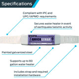 Wtr Htr Restraint Deluxe (Pack Of 1)