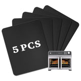 5 PCS Air Fryer Crumb Tray Liner Compatible with Ninja French Door Premier Air Fryer FO101, Nonstick Teflon Air Fryer Liners Re