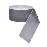 Chenkou Craft 5Yards Gray 1 1/2 Velvet Ribbon Bulk (Gray, 1 1/2(40mm))