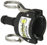 Banjo 075C Polypropylene Cam & Groove Fitting, 3/4 Female Coupler x Hose Shank