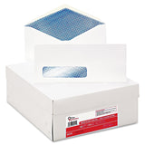 Office Impressions #10 Trade Size Security Tint Envelope, Commercial Flap, Gummed Closure, 4.13 X 9.5, White, 500/box