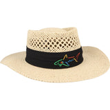 Greg Norman Signature Straw Hat Greg Natural