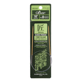 Clover Bamboo Circular Knitting Needles Takumi, 16Inch Size 0
