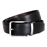 Auraki Vegan Leather Reversible Formal Belt For Men/Boys(ColorBlack & Brown||ArkBl03)