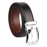 Urfa Unisex Leather Belt (152200_Black & Brown)