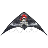 In the Breeze Smokin' Pirate Stunt Kite, Jolly Roger,48 W x 26 H x 8 D,1034