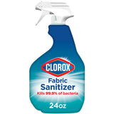 Clorox Fabric Sanitizer, Bleach-Free, Pack of 2, 48 fl oz Total