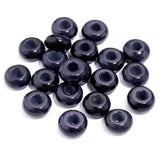 THEDAYEE 20Pcs Natural Blue Sandstone Large Hole Beads, 8x14mm Rondelle Gemstone Spacer Beads 6mm Big Hole for Jewelry Making, B