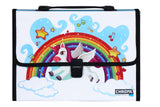 Chrome Unicorn Design Expanding File Folder With 13 Section Pockets, A4 Size