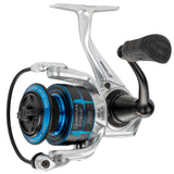 Quantum Strive Spinning Fishing Reel, Size 2500 Reel, 4+1 Bearings, 6.2:1 Gear Ratio, Rigid Aluminum Frame, Graphite Rotor, Seal
