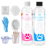 Transparent Liquid Silicone for Taba Squishy Kit - 18oz 1:1 Ratio Mixed Super Soft Silicone Rubber for Squishies Making, Perfect
