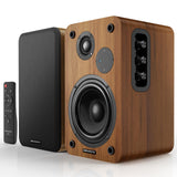Active Bookshelf Speakers 36W RMS - BT 5.4 Wireless Speaker with 5 Inch Woofer, Silk Dome Tweeter PC Speakers - USB Digital Audi