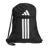 adidas Alliance Sackpack - Drawstring Backpack for Sports, Small Gym Bag, Black/3, OSFA