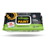 Crocodile Cloth Paint Cleaning Wipes - 100 Count (15 x 10) Heavy-Duty Cleaning Cloths for Paint Prep & Cleanup, Removes Paint, A