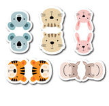 woopme Cute Cat Magnetic Bookmark for Book Lovers Readers Students Gift Magnetic Page Clips Folding Set of 5